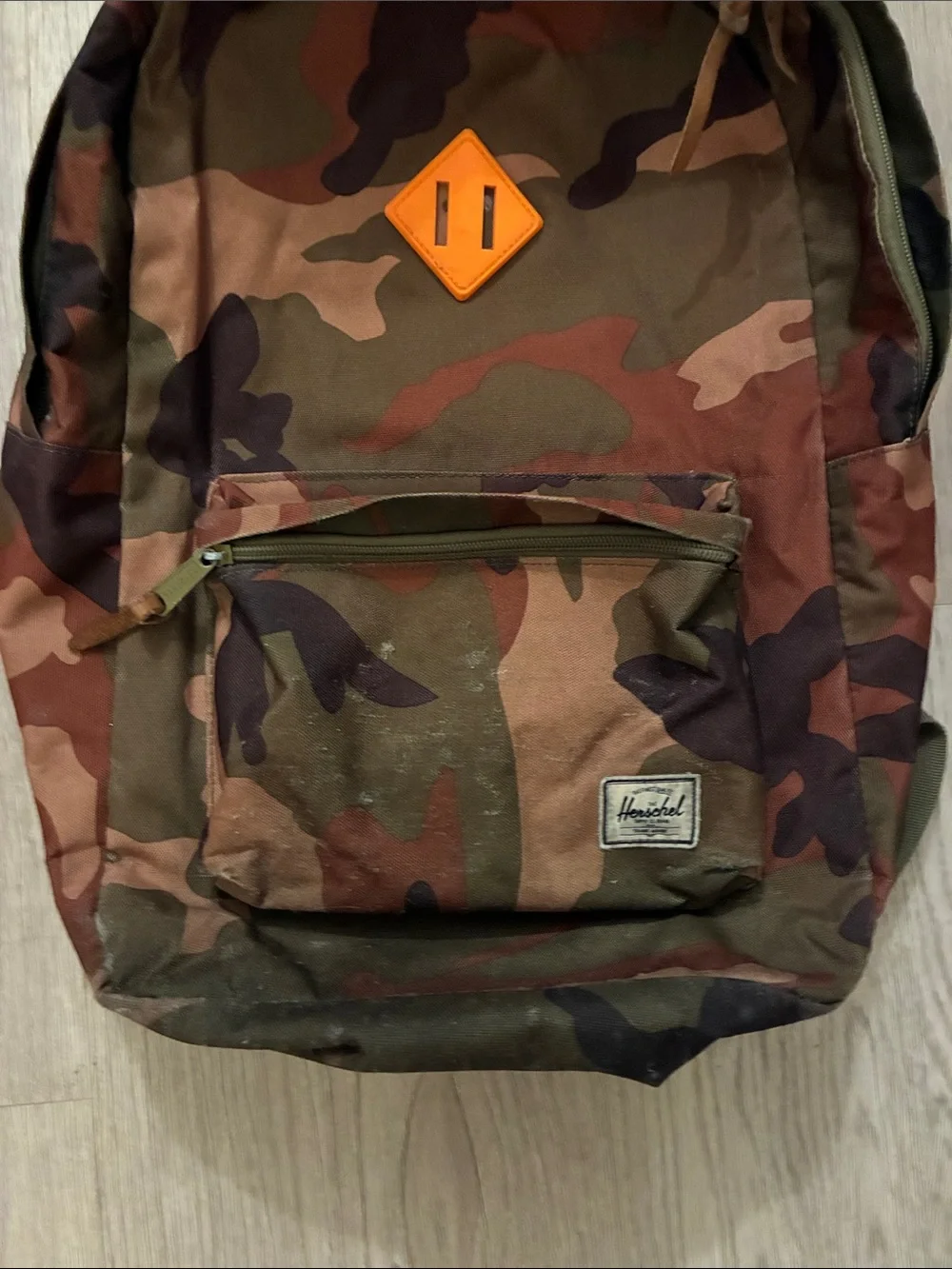 Herschel Supply Company Woodland Camo Backpack in Brown & Green